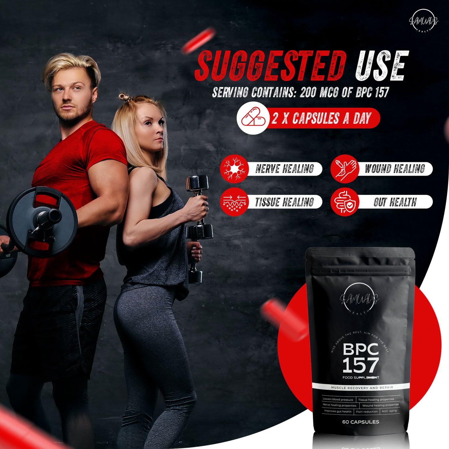 Samuals  - BPC157  - 200mcg