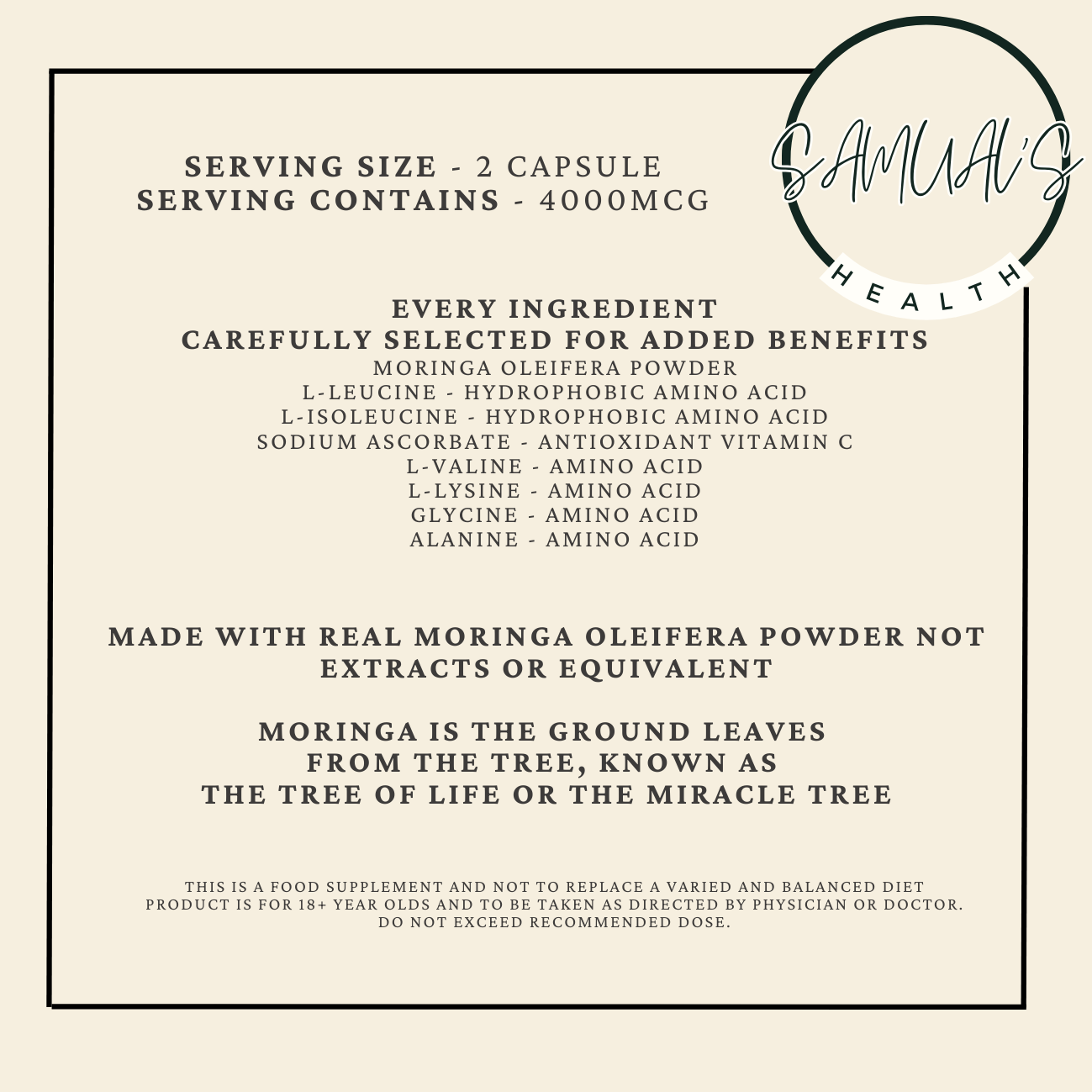 Samuals Moringa